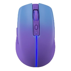 Мышь беспроводная Defender Mystery MM-301 фиолетовый, 1600 dpi, радиоканал, Bluetooth, USB, кнопки - 6
