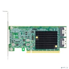 Адаптер для SSD PCIe x16 to Two SlimSAS SFF-8654 8i Retimer Adapter
