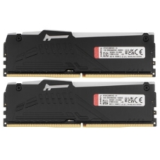Оперативная память Kingston Fury Beast Black, DDR5, 64GB (2x32GB), 5200 MHz, CL40, с радиатором, чёрный