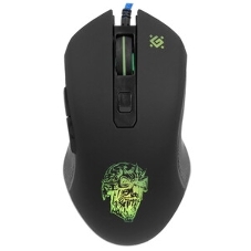Мышь проводная Defender Sleipnir GM-927 черный, 12800 dpi, USB, кнопки - 6