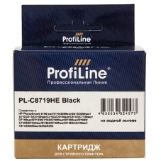Картридж струйный ProfiLine PL-C8719HE №177XL для принтеров HP 8253 Black водн