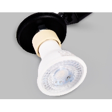 Трековый однофазный светильник со сменной лампой Ambrella light GL5123 BK черный GU10 max 12W