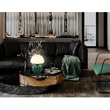 Настольная лампа Ambrella light LH53249 GN/WH зеленый/белый G9 max 28W D165*220