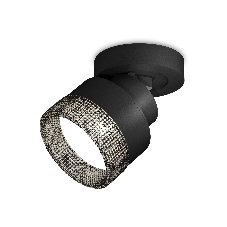 Светильник Ambrella Light XM8102041 SBK/BK черный песок/тонированный GX53 (A2229, A2106, C8102, N8484)