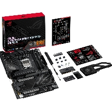 Материнская плата ASUS ROG CROSSHAIR X870E APEX, AM5, AMD X870E, 2xDDR5, 4xSATA, 5xM.2, 1xPCIe 5.0 x16, 1x5Gb LAN, USB Type-C, Wi-Fi 7, Bluetooth, 2x3.5 мм, 7.1, ATX