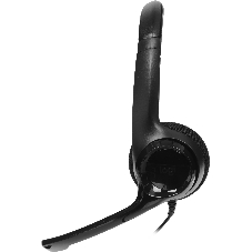Гарнитура Logitech H390 чёрный, проводная, USB