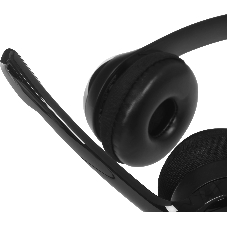 Гарнитура Logitech H390 чёрный, проводная, USB