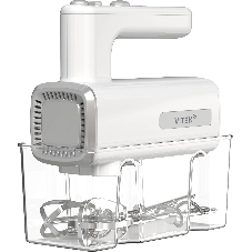 Миксер Vitek VT-HM5005 белый/серый, ручной, 800 Вт, 5 скоростей