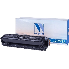 Картридж лазерный NVPrint совместимый HP CE272A Yellow для LJ Color CP5520 (15000k)