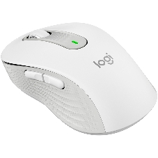 Мышь беспроводная Logitech Signature M650 белый, 4000 dpi, радиоканал, Bluetooth, USB, кнопки - 5
