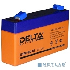 Батарея Delta DTM 6012 (1.2 А\ч, 6В) свинцово- кислотный аккумулятор