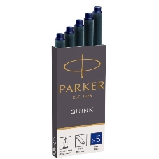 Картридж Parker Quink Z11 (CW1950384) синие чернила, для ручек перьевых (5шт)