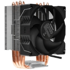 Устройство охлаждения(кулер) Digma D-CPC130-PWM1 Soc-AM5/AM4/1151/1200/1700 черный 4-pin Al+Cu 130W OEM