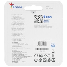 Флешка USB ADATA UV150 (AUV150-64G-RRD), 64Gb, USB 3.0, R/W 100/30, красный