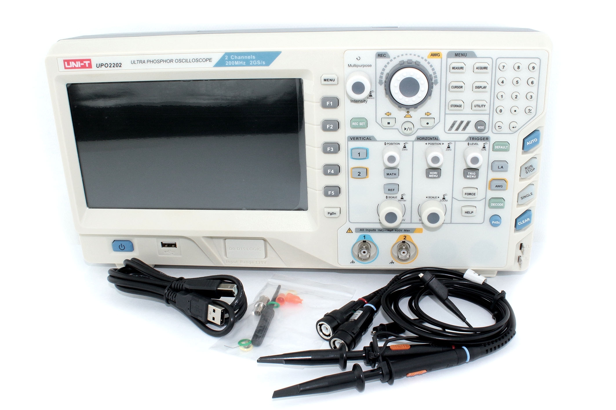 Цифровой осциллограф UNI-T UPO2202
