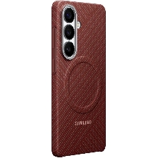 Чехол-накладка Carbon Magnet Case Samsung S26(S942) (EF-KS942SREGRU) Coralred