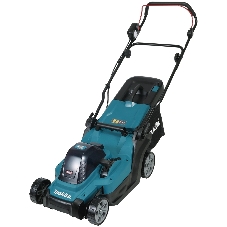 Газонокосилка аккумуляторная Makita LM003GU102, 40 В, 4 Ач