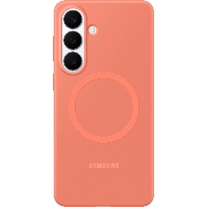 Чехол (клип-кейс) Samsung для Samsung Galaxy S26+ Silicone Magnet Case with MagSafe коралловый (EF-ES947COEGRU)