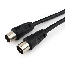 Кабель телевизионный Cablexpert Coaxial M/F, 1.8м