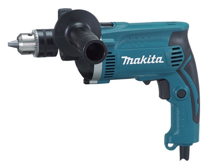 Дрель Makita HP1631K, 710 Вт, сетевая, ударная