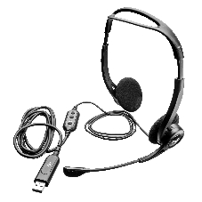 Гарнитура Logitech PC Headset 960 Stereo чёрный, проводная, USB