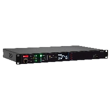 Автоматический ввод резерва ELEMY RACK ATS, 1U, 220В, 32А, OLED, Ethernet, in (2) IEC309, out (2) C19 (9) C13