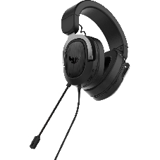 Гарнитура ASUS TUF Gaming H1 Wireless чёрный, беспроводная + проводная, USB/USB-C, до 15 ч, виртуальный 7.1, шумоподавление микрофона
