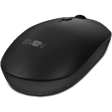 Мышь беспроводная SVEN RX-222W черный, 1800 dpi, радиоканал, Bluetooth, USB, кнопки - 4