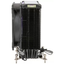 Кулер для процессора Eurocase 6PI120ARGb черный, 120 мм, алюминий/медь, 1800 об/мин, 36 дБ, 4 pin, 200 Вт, 157 мм