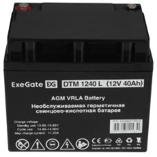 Батарея для ИБП ExeGate EX282977RUS DTM 1240 L (12V 40Ah), клеммы под болт М5