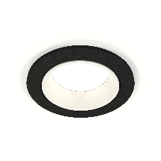 Комплект встраиваемого светильника Ambrella light XC6513001 SBK/SWH черный песок/белый песок MR16 GU5.3 (C6513, N6110)