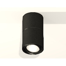 Светильник Ambrella Light XS7402160 SBK/PBK черный песок/черный полированный MR16 GU5.3 (C7402, A2071, C7402, N7002)