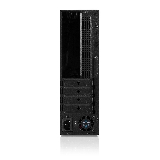 Корпус Foxline FL-461-FLX400, Slim-Desktop, чёрный