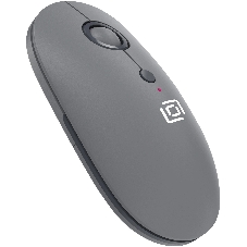 Мышь беспроводная Oklick 409MW графитовый, 1600 dpi, радиоканал, Bluetooth, USB, кнопки - 4