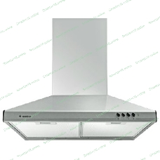 Вытяжка каминная Gefest ВО 10 К44 серебристый, 60 см, 300 куб. м/ч, 75 дБ