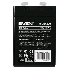 Батарея для ИБП SVEN SV645 (6V 4.5Ah)
