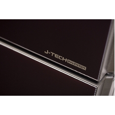 Холодильник Sharp SJ-GX98PRD темно-бордовый стекло трехкамерный Side by Side 394/211л морозилка снизу, No Frost, Side by Side