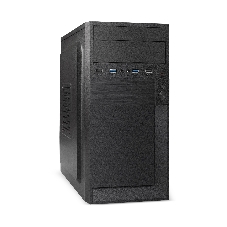 Компьютерный корпус Minitower ExeGate EX291148RUS BAA-105U2-01-AA500 (mATX, БП AA500 с вент. 8см, 2*USB+2*USB 3.0, аудио, черный)
