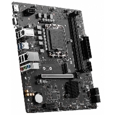 Материнская плата MSI PRO H610M-E DDR4, LGA 1700, Intel H610, 2xDDR4, 4xSATA, 1xM.2, 1xPCIe 4.0 x16, 1xPCIe 4.0 x1, 1xHDMI, 1xVGA, 1xRJ45 1Gb, 2xUSB-A 3.2 Gen 1, 4xUSB-A 2.0, 3x3.5мм, 7.1, mATX
