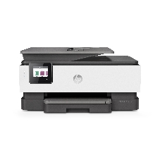 МФУ струйное HP OfficeJet 8023 (1KR64B), A4, цвтной, печ. до 20 стр/мин. (ч/б), до 10 стр/мин. (цвет), скан. до 8 стр/мин. (ч/б) 3.5 стр/мин. (цвет), 1200 x 1200 dpi, USB, RJ-45, Wi-Fi, Air Print