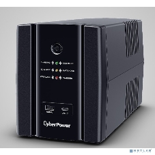 Источник бесперебойного питания CyberPower UT2200EG ИБП Line-Interactive, Tower, 2200VA/1320W USB/RJ11/45/USB charger A/C (4 EURO) NEW, 12В/9 Ач х 1