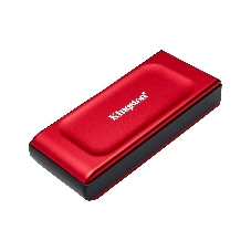 Внешний SSD Kingston XS1000, 2TB, USB 3.2 Gen 2 Type-C, R/W 1050/1000, красный