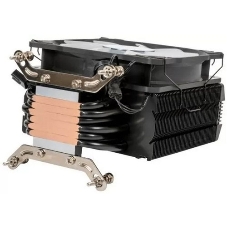 Кулер для процессора Eurocase 6PI120ARGb черный, 120 мм, алюминий/медь, 1800 об/мин, 36 дБ, 4 pin, 200 Вт, 157 мм