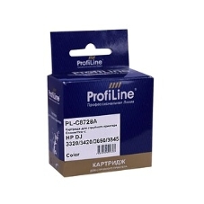 Картридж струйный ProfiLine PL-C8728A для принтеров HP DJ 3320/3420/3845 Color водн