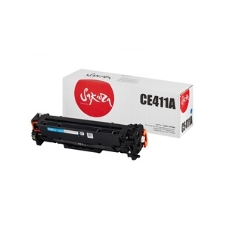 Картридж лазерный Sakura CE411A для HP Laserjet Pro 400 Color M451DN/M451DW/451NW/MFP M475DW/M475DN, Laserjet 300 color MFP M375NW, синий, 2600 к.