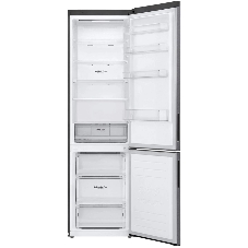 Холодильник LG GA-B509CLSL графитовый двухкамерный 277/107л морозилка снизу, No Frost