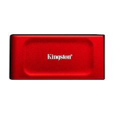 Внешний SSD Kingston XS1000, 2TB, USB 3.2 Gen 2 Type-C, R/W 1050/1000, красный