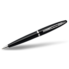 Ручка шариковая Waterman Carene (CWS0293950) Black ST, M, синие чернила, подарочная коробка