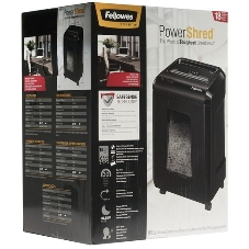 Шредер Fellowes Powershred 92Cs FS-1719301 P-4, 4х38мм, 18лст., 25лтр., уничтожает: скобы, карты, скрепки, CD