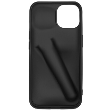 Чехол (клип-кейс) BoraSCO для Apple iPhone 14 черный (70822)